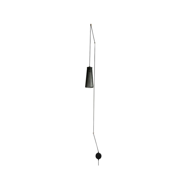 Lampa sufitowa wisząca Nowodvorski Lighting Dover czarna szerokość 12 cm 1xGU10 x 35W 1 szt.