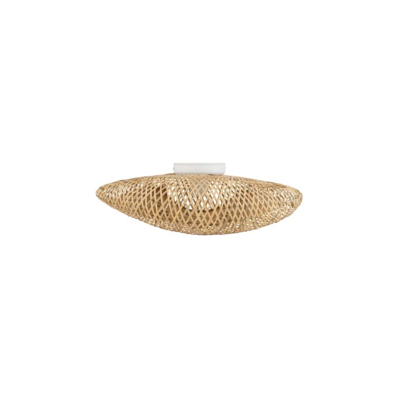 Lampa sufitowa wisząca Nowodvorski Lighting Havana S 1706 naturalne drewno-biała dekoracyjna 1xE27 x 25W 1 szt.