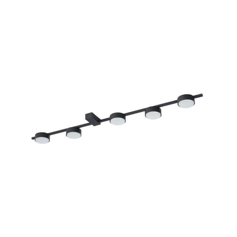 Lampa sufitowa wisząca Nowodvorski Lighting Pills czarno-biała wym: 5,5 x 12 x 98 cm 5xGX53 x  1 szt.