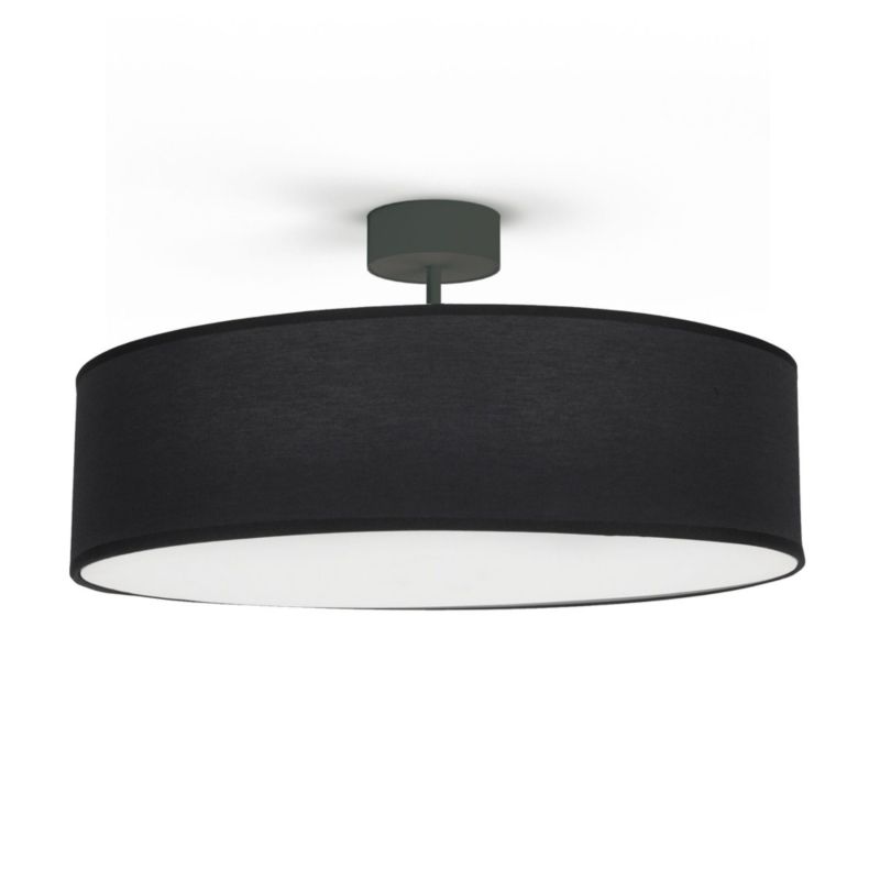 Lampa sufitowa wisząca Nowodvorski Lighting Violet 6194 czarna 50 cm średnicy 3xE27 x 25W 1 szt.
