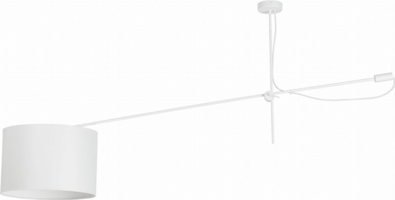 Lampa sufitowa wisząca Nowodvorski Lighting Viper biała wym: 58 x 158 x 65 cm 1xE27 x 60W 1 szt.