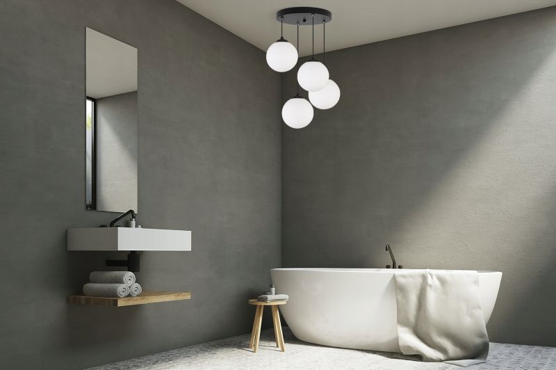 Lampa sufitowa wisząca okrągła Light Home LH Florence 4x E27 60W czarny 18cm 1szt.