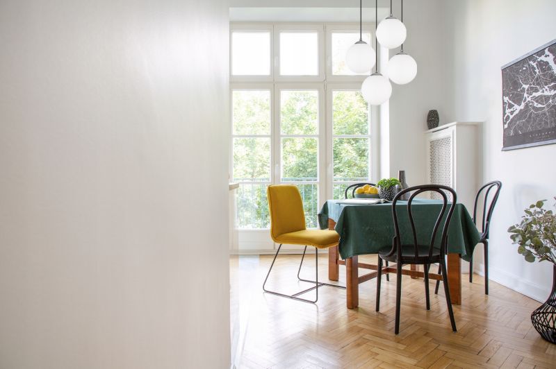Lampa sufitowa wisząca okrągła Light Home LH Florence 4x E27 60W czarny/chrom 18cm 1szt.