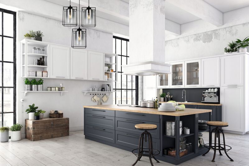 Lampa sufitowa wisząca okrągła Light Home LH Hella Cage 3x E27 60W szkło grafitowy 1szt.