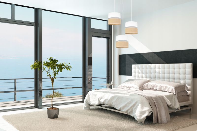 Lampa sufitowa wisząca okrągła Light Home LH Juta 3x E27 60W abażur 20cm tkanina biały 1szt.