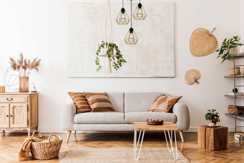Lampa sufitowa wisząca okrągła Light Home LH Nuvola 3x E27 60W metalowy złoty 1szt.
