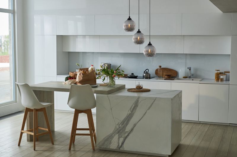Lampa sufitowa wisząca okrągła Light Home LH Riffle Kula 3x E27 60W szary 1szt.