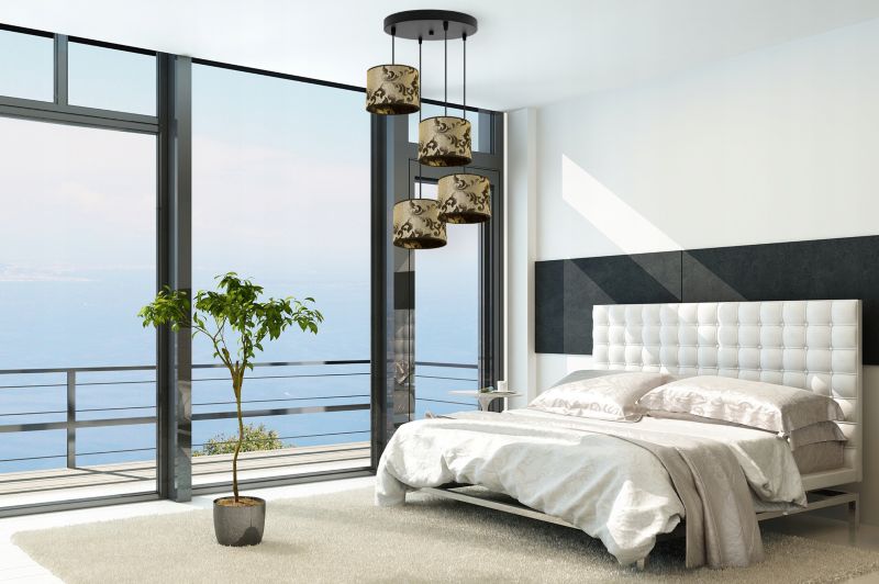 Lampa sufitowa wisząca okrągła Light Home LH Werona 4x E27 60W ciemny złoty 1szt.