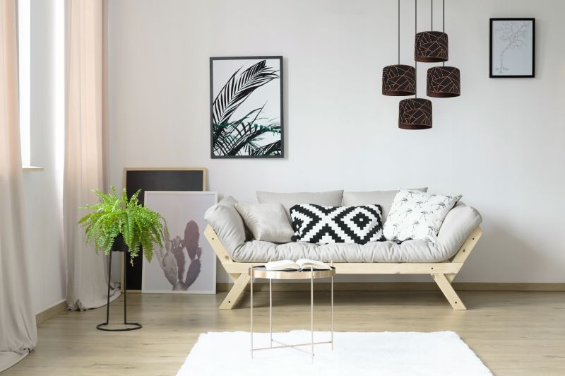 Lampa sufitowa wisząca okrągła Light Home LH Werona 4x E27 60W czarny/miedź 1szt.