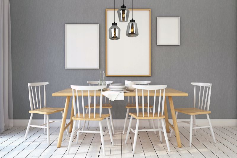 Lampa sufitowa wisząca okrąłga Light Home LH Rijeka 3x E27 60W szary 1szt