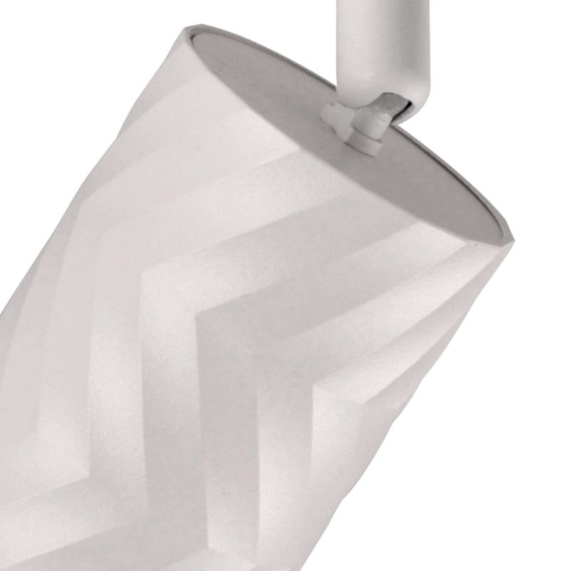 Lampa sufitowa wisząca Polux Arras 3637 biało-złota listwa 6xGU10 x 10W 1 szt.