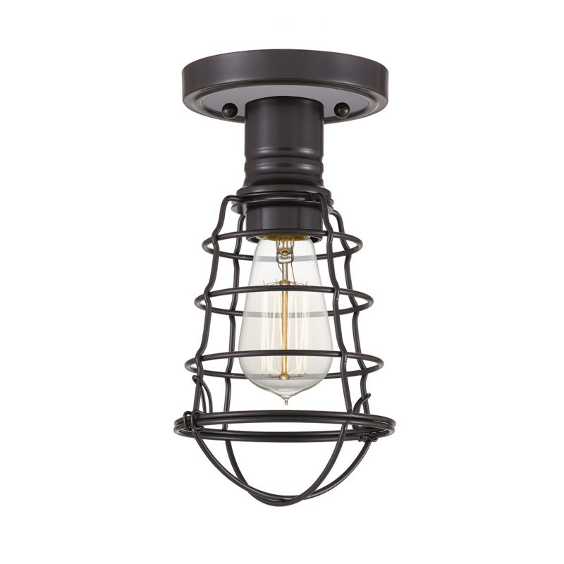 Lampa sufitowa wisząca Quoizel Mixon 5311 brąz palladiański industrialna 1xE27 x 1 szt.