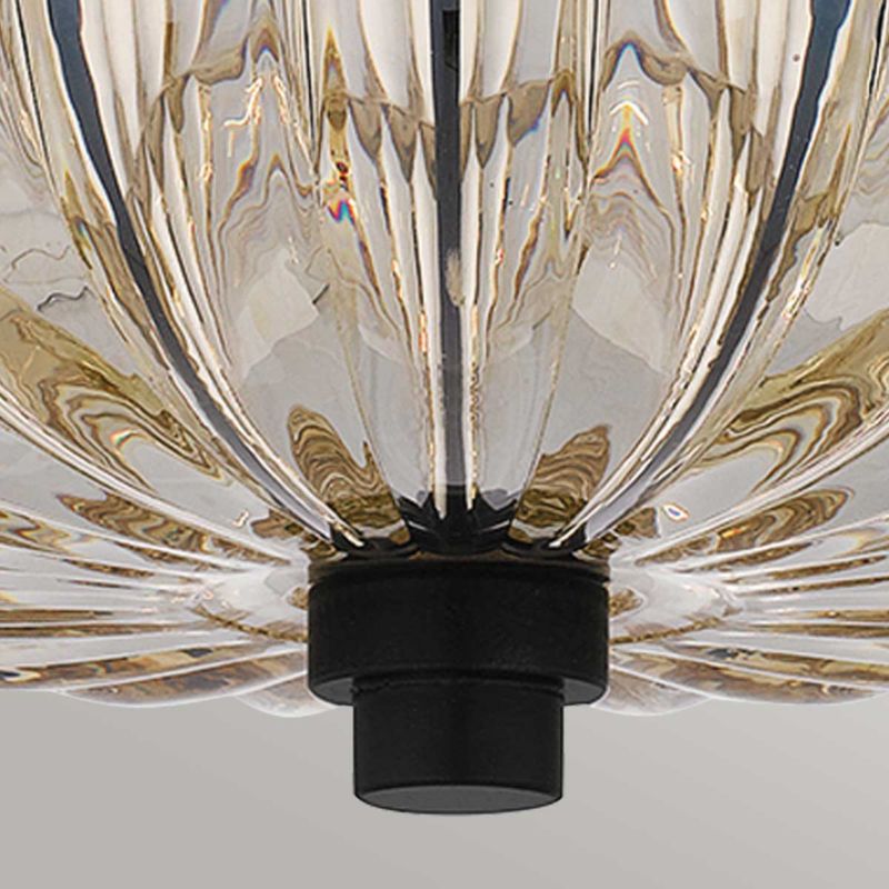 Lampa sufitowa wisząca Quoizel Whitecap 6273 przezroczysto-kakaowy brąz dekoracyjna 4xE14 x 1 szt.