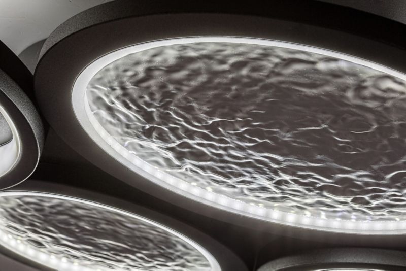Lampa sufitowa wisząca Rabalux Aranis 3782 czarno-biała pilot wbudowany LED 40W 1 szt.