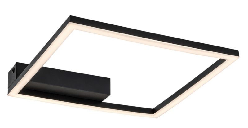 Lampa sufitowa wisząca Rabalux Heleth 3751 czarno-biała nowoczesna wbudowany LED 24W 1 szt.