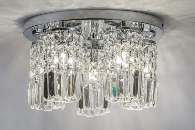 Lampa sufitowa wisząca Rabalux Rosanna 5704 chromowana przezroczysty kryształowa 5xG9 x 40W 1 szt.