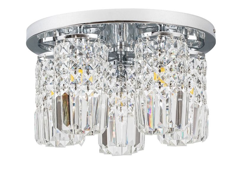 Lampa sufitowa wisząca Rabalux Rosanna 5704 chromowana przezroczysty kryształowa 5xG9 x 40W 1 szt.