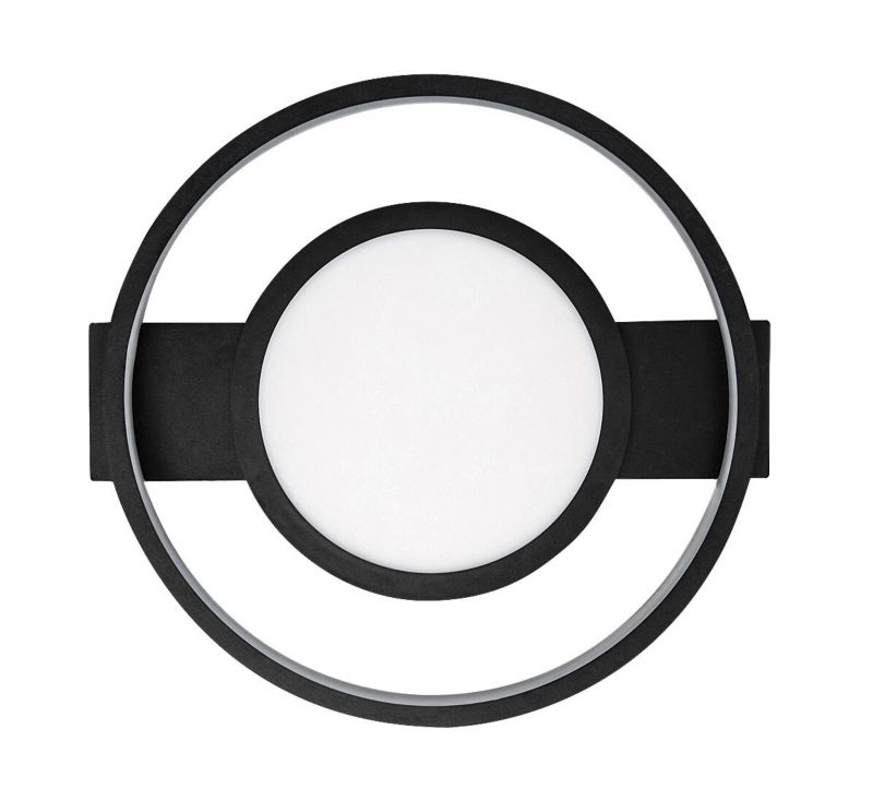 Lampa sufitowa wisząca Rabalux Shirin 4017 czarno-biała pilot wbudowany LED 40W 1 szt.