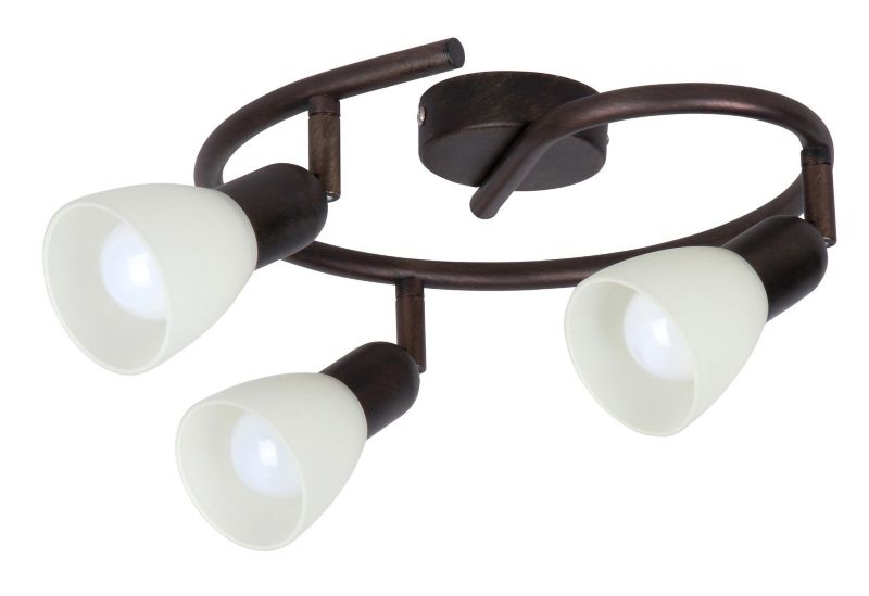 Lampa sufitowa wisząca Rabalux Soma 5930 brąz antyczny-kremowa styl klasyczny 3xE14 x 1 szt.