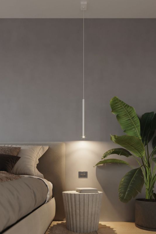 Lampa sufitowa wisząca Sollux Lighting Pastelo 9663 biała szerokość 20 cm 3xG9 x 12W 1 szt.