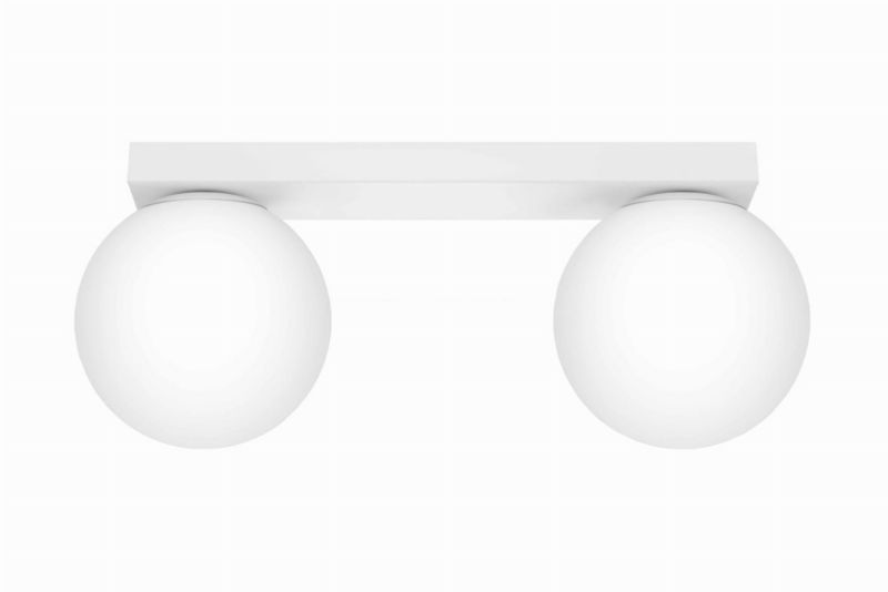 Lampa sufitowa wisząca Sollux Lighting Yoli 1950 biała listwa 2xG9 x 12W 1 szt.