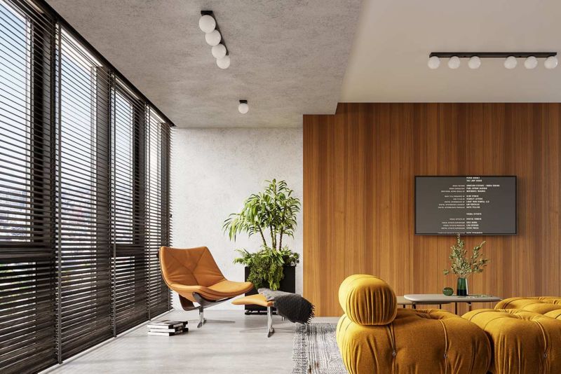 Lampa sufitowa wisząca Sollux Lighting Yoli 2032 biało-czarna nowoczesna 6xG9 x 1 szt.