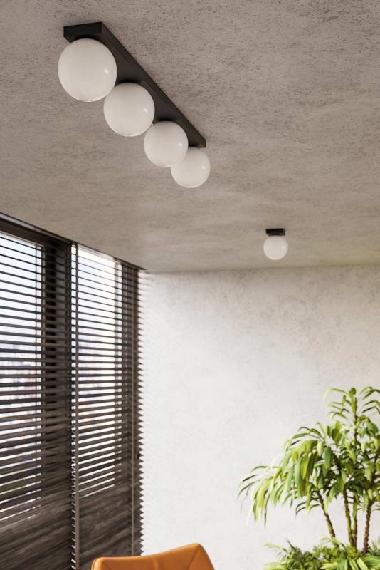 Lampa sufitowa wisząca Sollux Lighting Yoli 2032 biało-czarna nowoczesna 6xG9 x 1 szt.