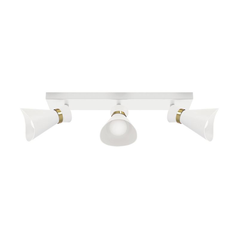 Lampa sufitowa wisząca Struhm Loreta 2226 biało-złota reflektory 3xE14 x 1 szt.