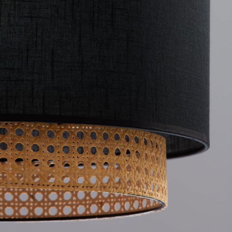 Lampa sufitowa wisząca TK-Lighting Boho 5428 czarna boho 1xE27 x 1 szt.