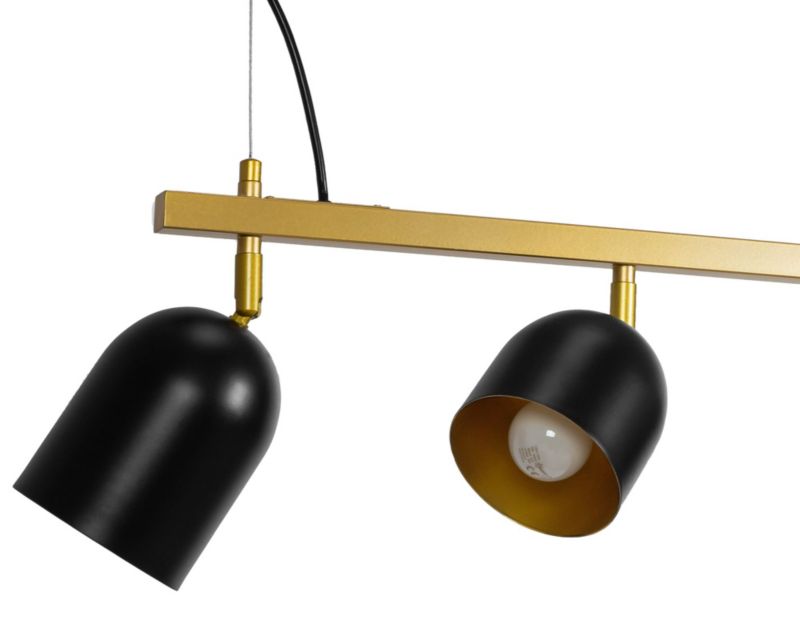 Lampa Sufitowa Wisząca Toolight App1031-4Cp Czarny