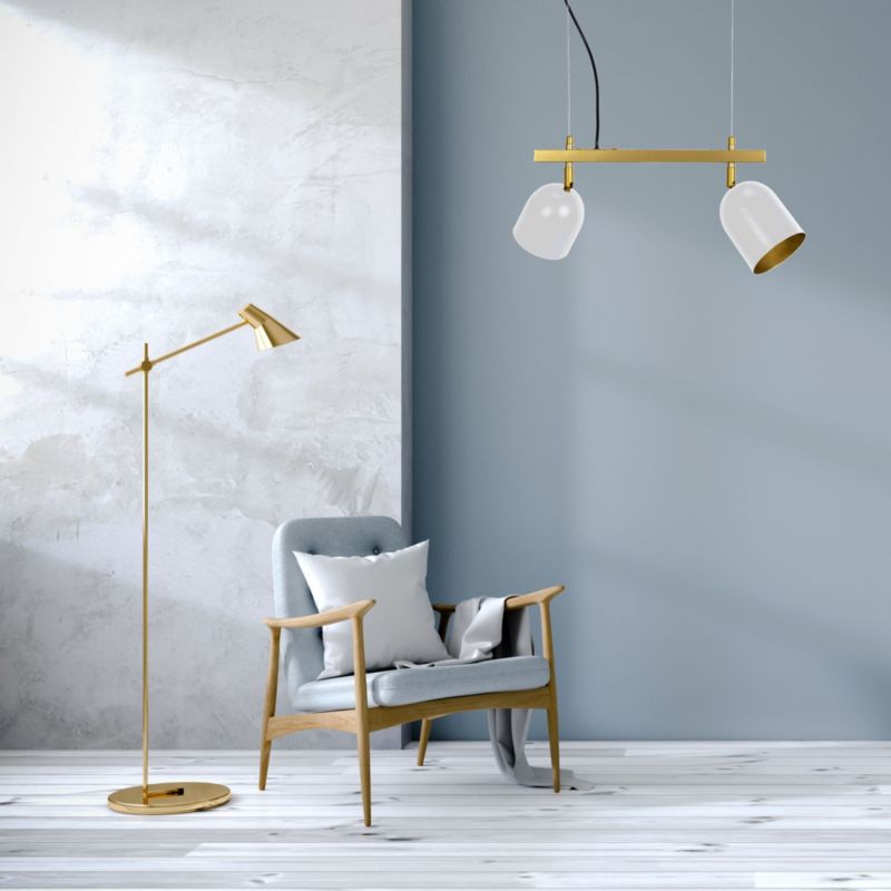 Lampa Sufitowa Wisząca Toolight App1032-2Cp Biały