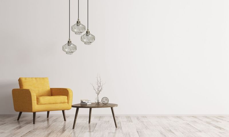 Lampa Sufitowa Wisząca Toolight App1121-1Cp Transparentny