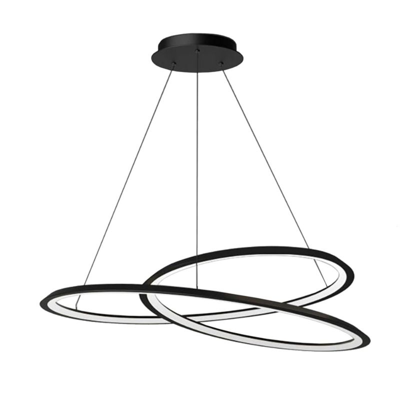 Lampa Sufitowa Wisząca Toolight App1194-Cp Czarny