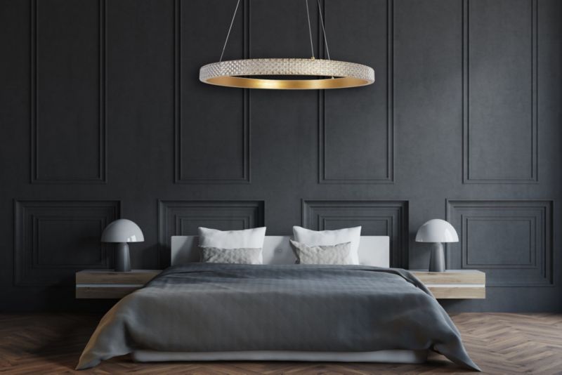Lampa Sufitowa Wisząca Toolight App1203-Cp Złoty