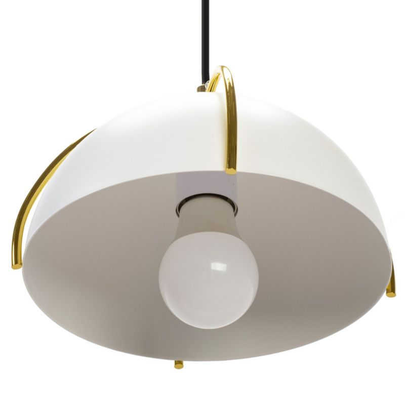 Lampa Sufitowa Wisząca Toolight App1216-1Cp Złoty Biały