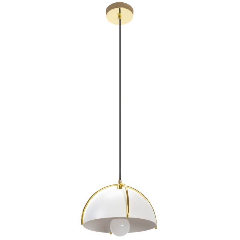 Lampa Sufitowa Wisząca Toolight App1216-1Cp Złoty Biały