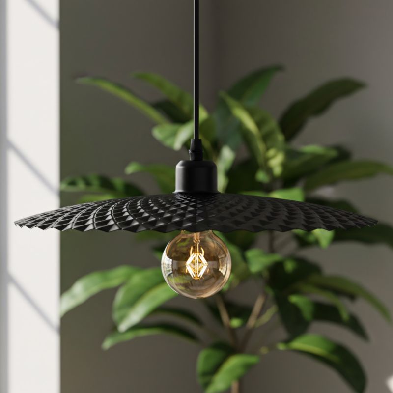 Lampa Sufitowa Wisząca Toolight App1289-1Cp Czarny