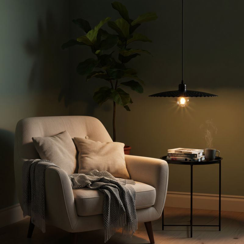 Lampa Sufitowa Wisząca Toolight App1289-1Cp Czarny