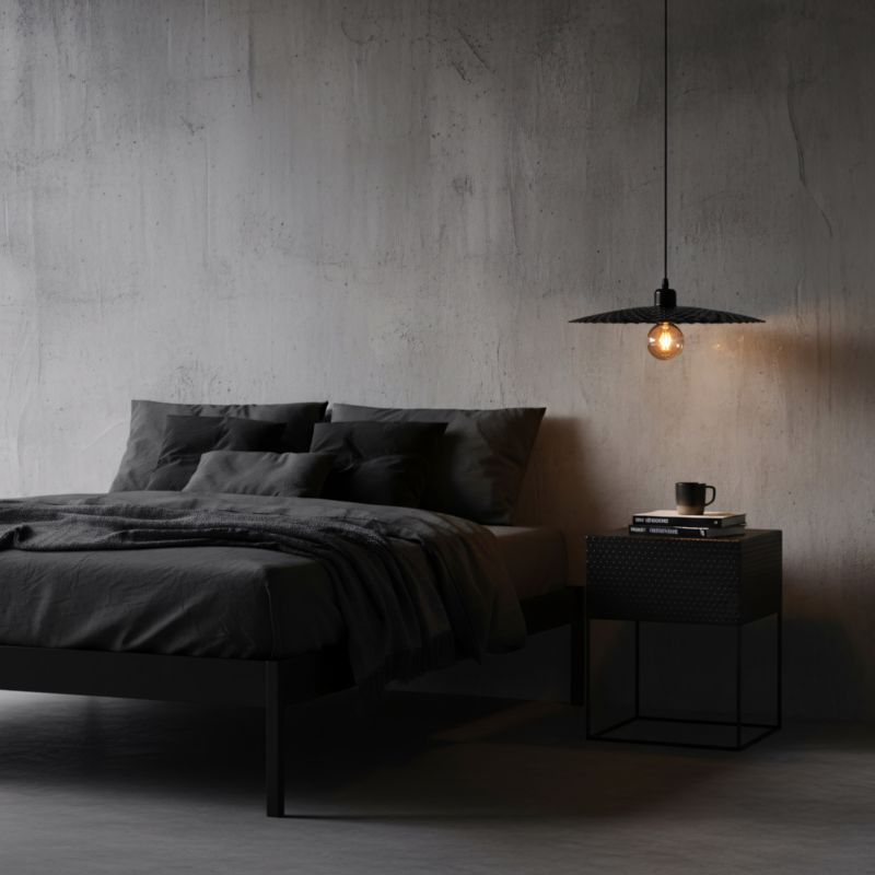 Lampa Sufitowa Wisząca Toolight App1289-1Cp Czarny