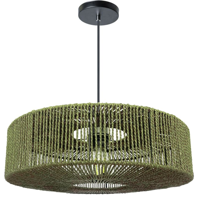 Lampa Sufitowa Wisząca Toolight APP1296-1CP Zielony 1Szt