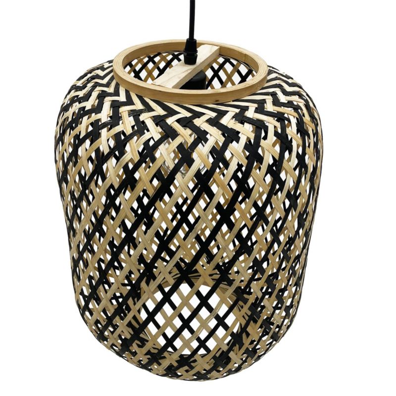 Lampa Sufitowa Wisząca Toolight App1312-1Cp Boho Czarny