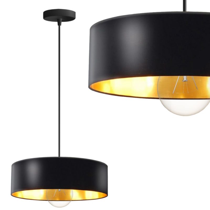 Lampa Sufitowa Wisząca Toolight App1333-1Cp Czarny