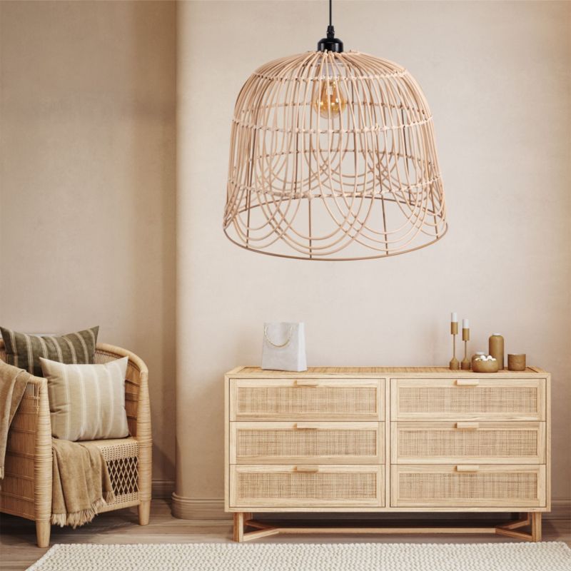Lampa Sufitowa Wisząca Toolight App1352-1Cp Beżowy