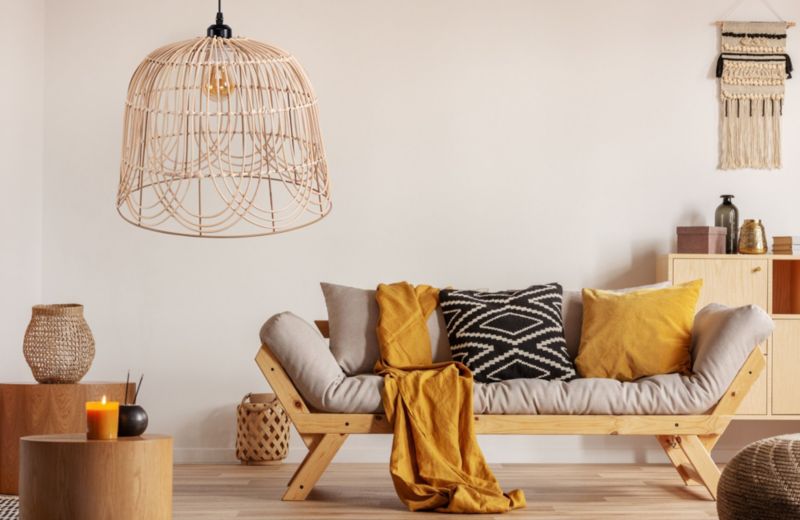 Lampa Sufitowa Wisząca Toolight App1352-1Cp Beżowy
