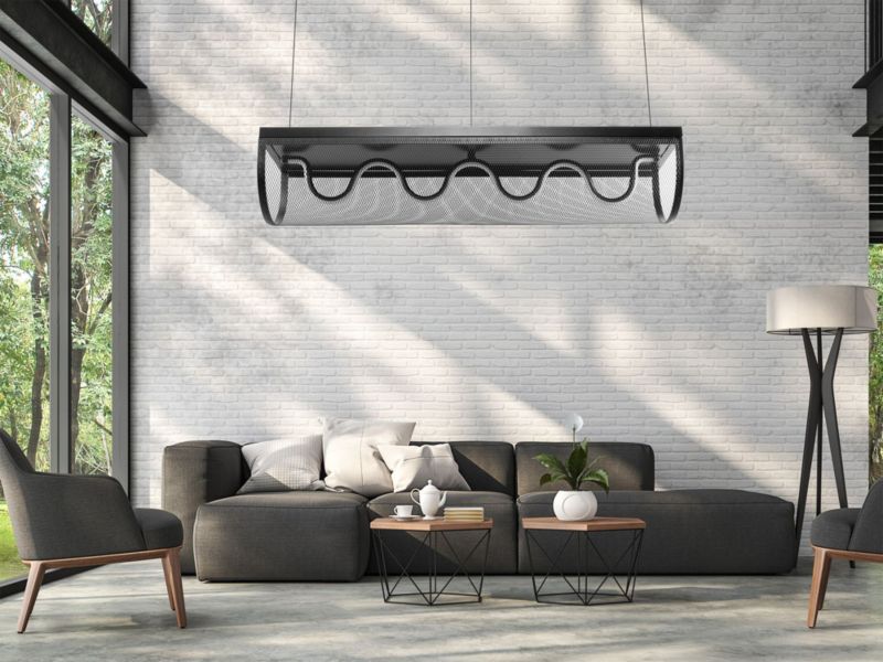 Lampa Sufitowa Wisząca Toolight App1409-Cp Czarny