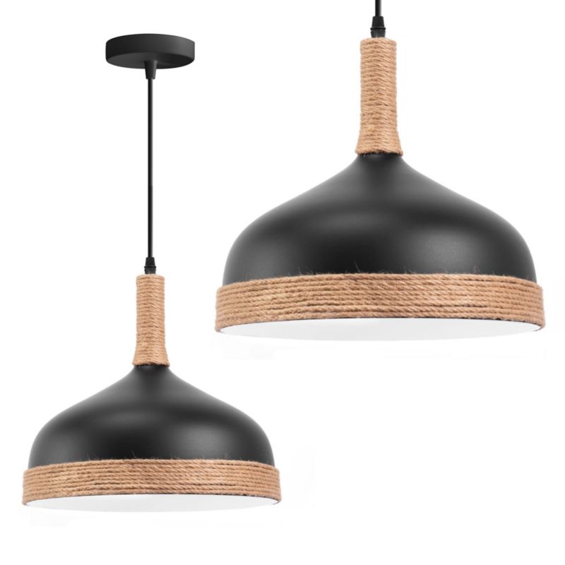 Lampa Sufitowa Wisząca Toolight App1421-1Cp Czarny