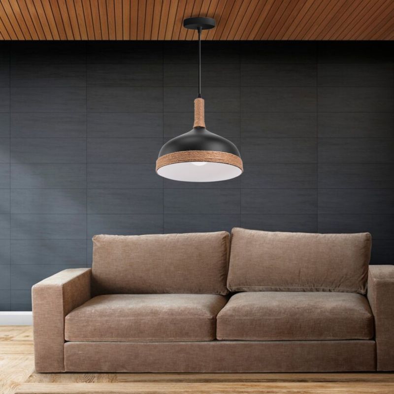 Lampa Sufitowa Wisząca Toolight App1421-1Cp Czarny