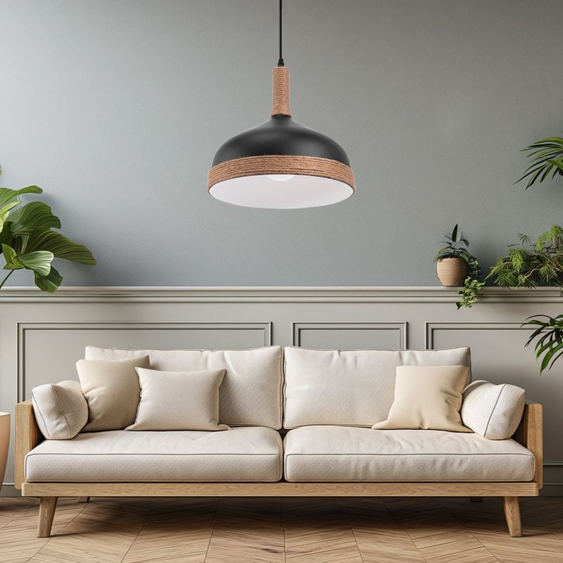 Lampa Sufitowa Wisząca Toolight App1421-1Cp Czarny