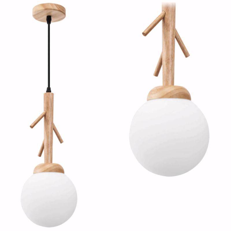 Lampa Sufitowa Wisząca Toolight App1422-1Cp Brązowy