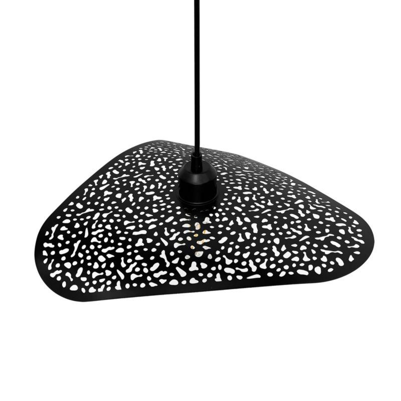 Lampa Sufitowa Wisząca Toolight App1467-1Cp Czarny Złoty